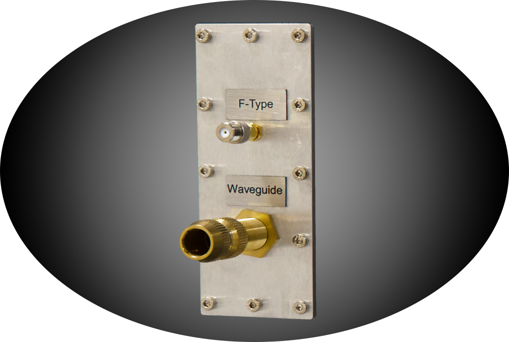 Waveguide and FType plate